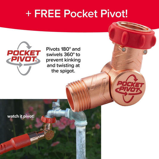 Cordless Pressure Washer + Expandable Hose Combo Set